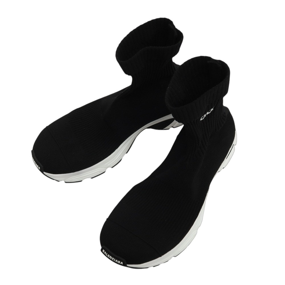 【中古】【未使用】バレンシアガ BALENCIAGA SPEED 3.0 654532 リサイクルニット スニーカー ブラック【サイズJP 26.5】【メンズ】