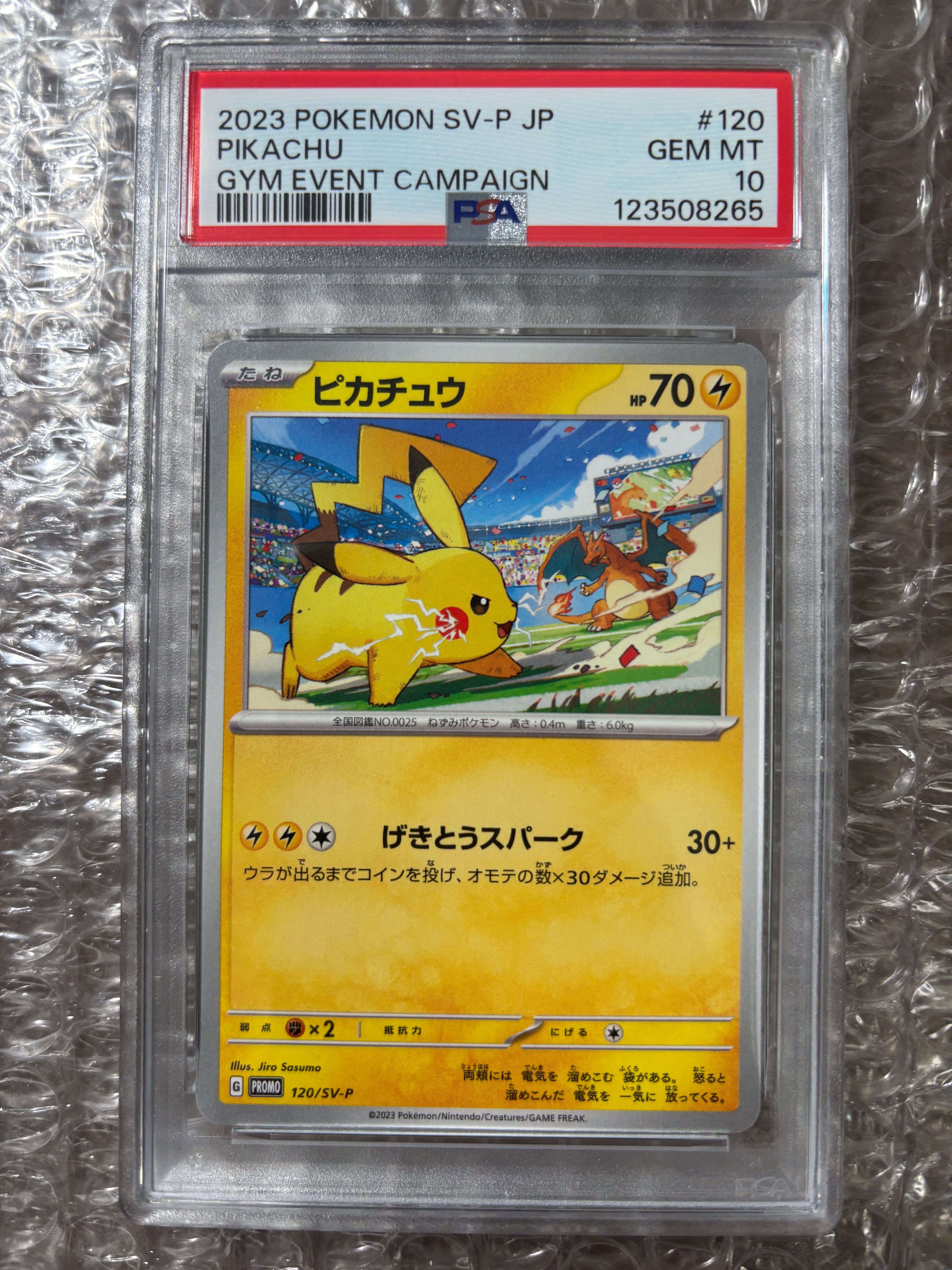 ピカチュウ: プロモ [SV-P 120](プロモーションカード「SV-P」)