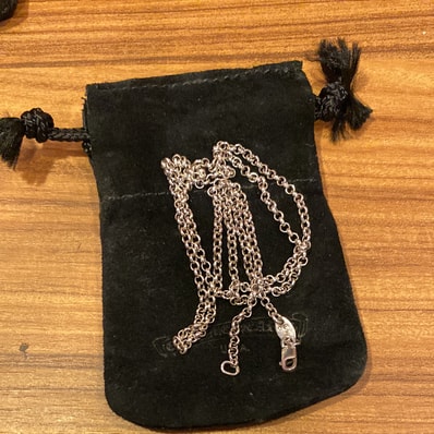 Chrome Hearts Roll Chain Necklace "Silver"