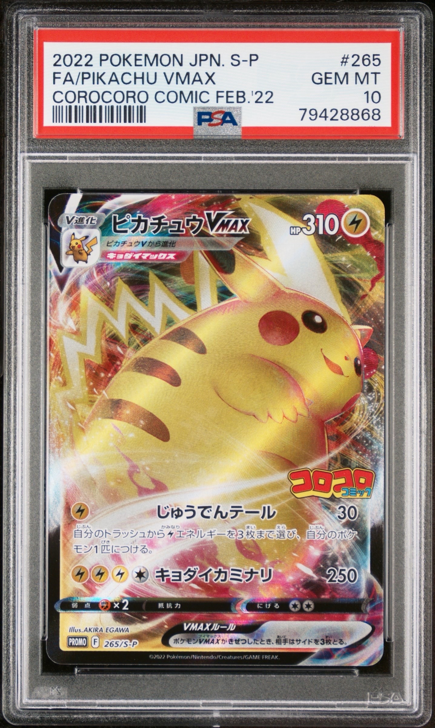 トウホクのピカチュウ P [SV-P 260](スペシャルBOX「ポケモンセンター