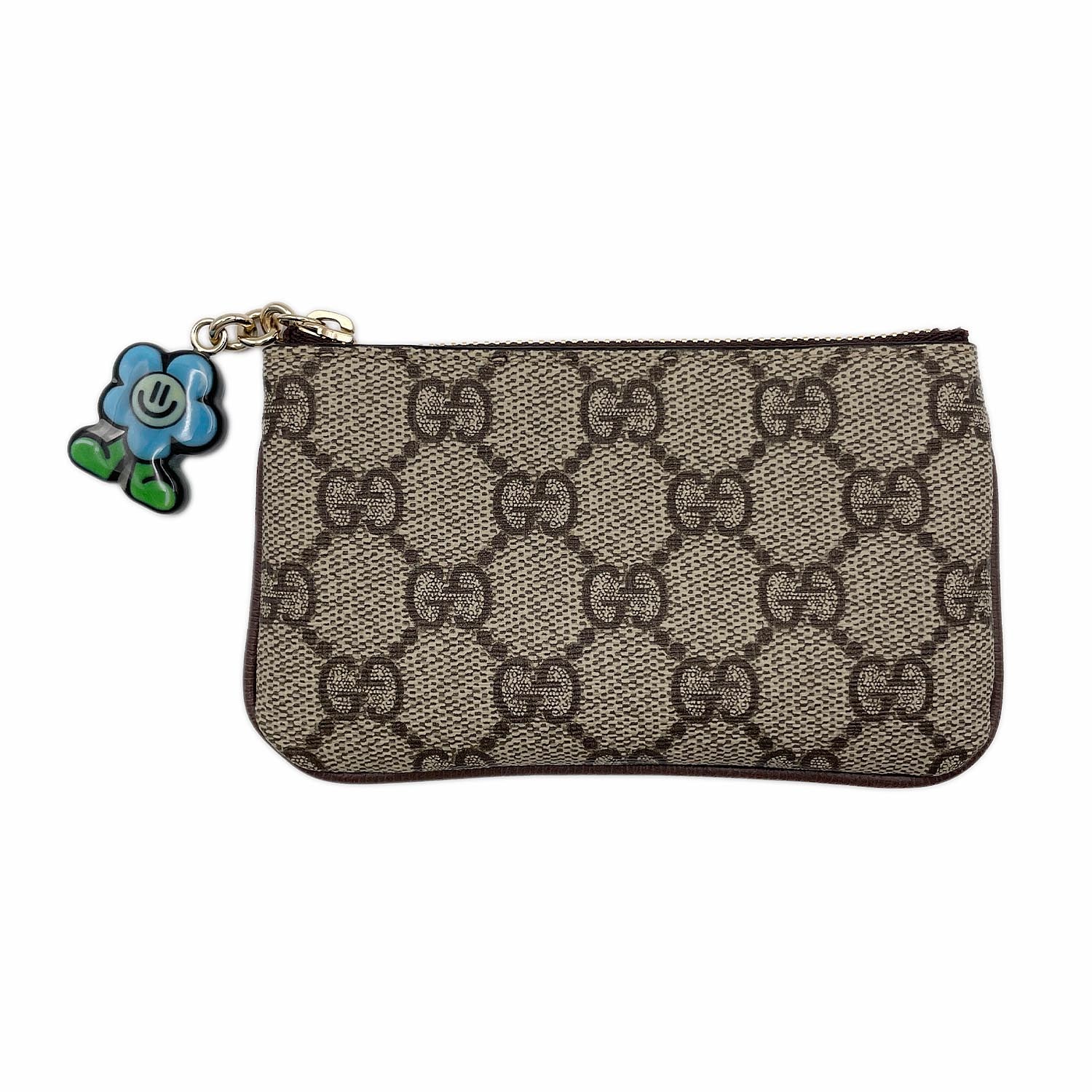 GUCCI グッチ GGスプリーム キーケース
 PVC ブラウン レディース
 【中古】