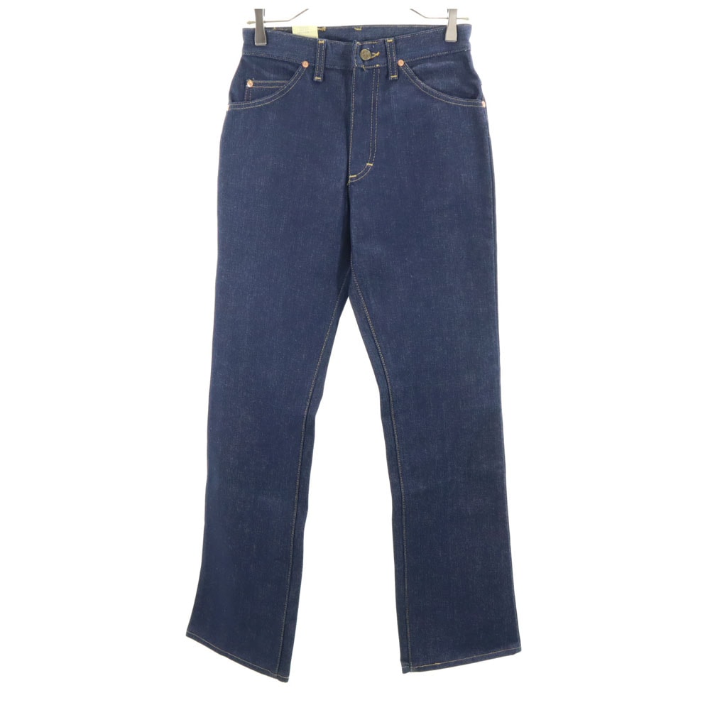 Lee リー 90s USA製 デッドストック ストレートデニムパンツ W28 ネイビー ジーパン