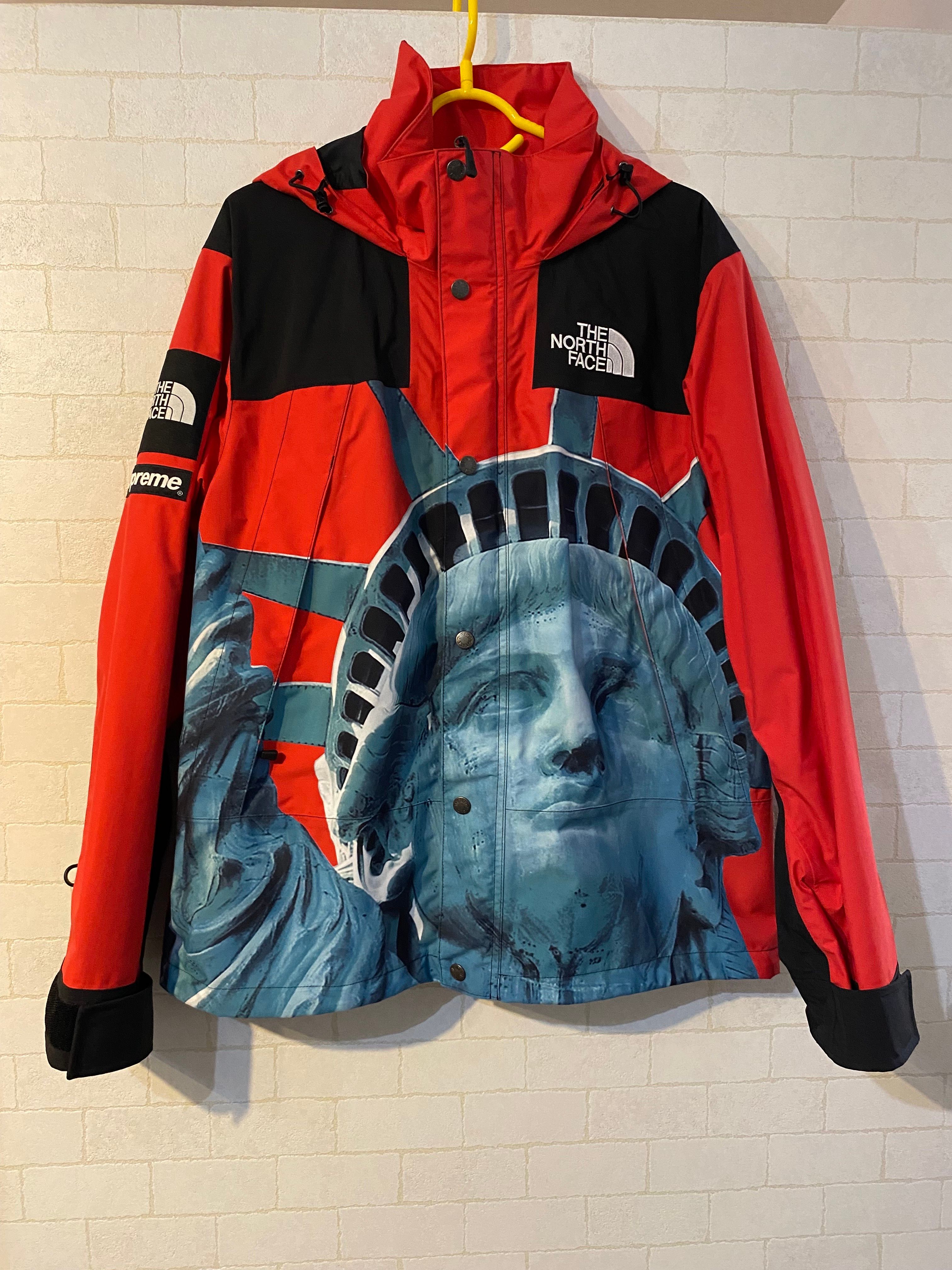 Supreme x The North Face Statue of Liberty Mountain Jacket "Red"