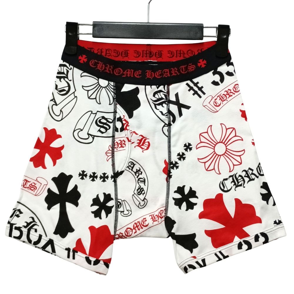 CHROME HEARTS クロムハーツ UNDERWEAR CLASSIC RIB BO ボクサーパンツ マルチカラー サイズ M 正規品 / 55625