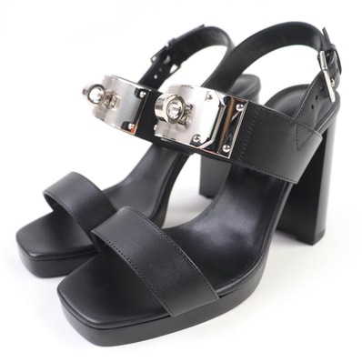 未使用品 エルメス
サンダル イロナ ブラック レディース 36.5