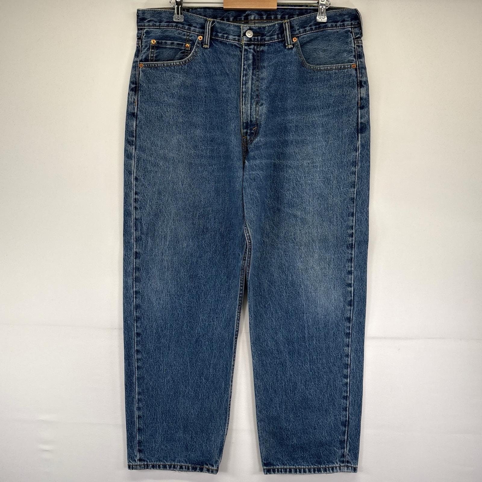 古着 リーバイス Levi's パンツ 550 テーパード バギー ジーパン ジップフライ W40 L30  ブルー系 メンズ