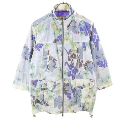 ETRO エトロ 総柄 7分袖 ナイロンジャケット 40