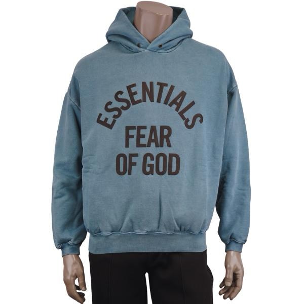 FEAR OF GOD ESSENTIALS Campus 90s Hoodie "Faded Coastal"
