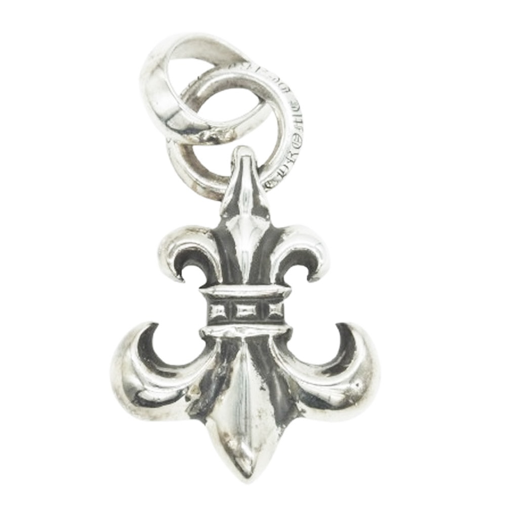 CHROME HEARTS クロムハーツ(原本無) ペンダントトップ BS FLUER w BALE BSフレア ペンダントトップ ベイル付き シルバー系【中古】