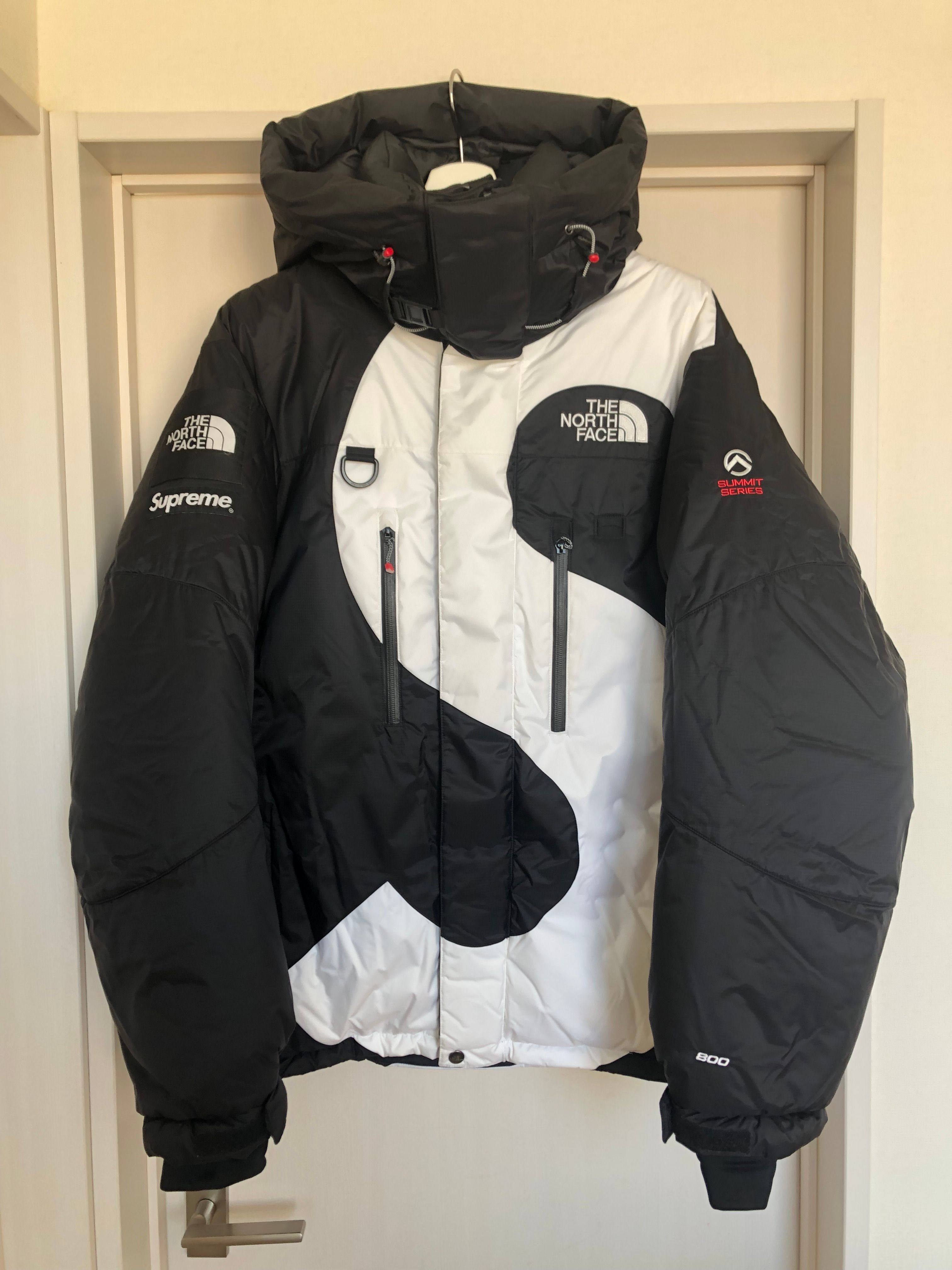 Supreme x The North Face Summit Series S Logo Himalayan Parka "Black"