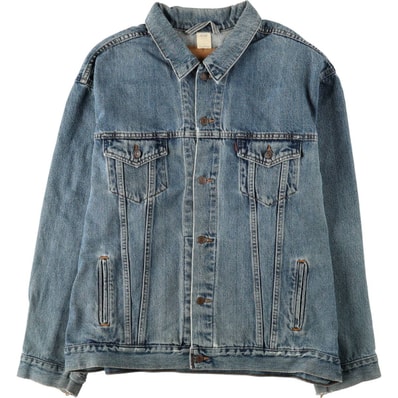 古着 リーバイス Levi's デニムジャケット Gジャン メンズXXL相当/eaa667920