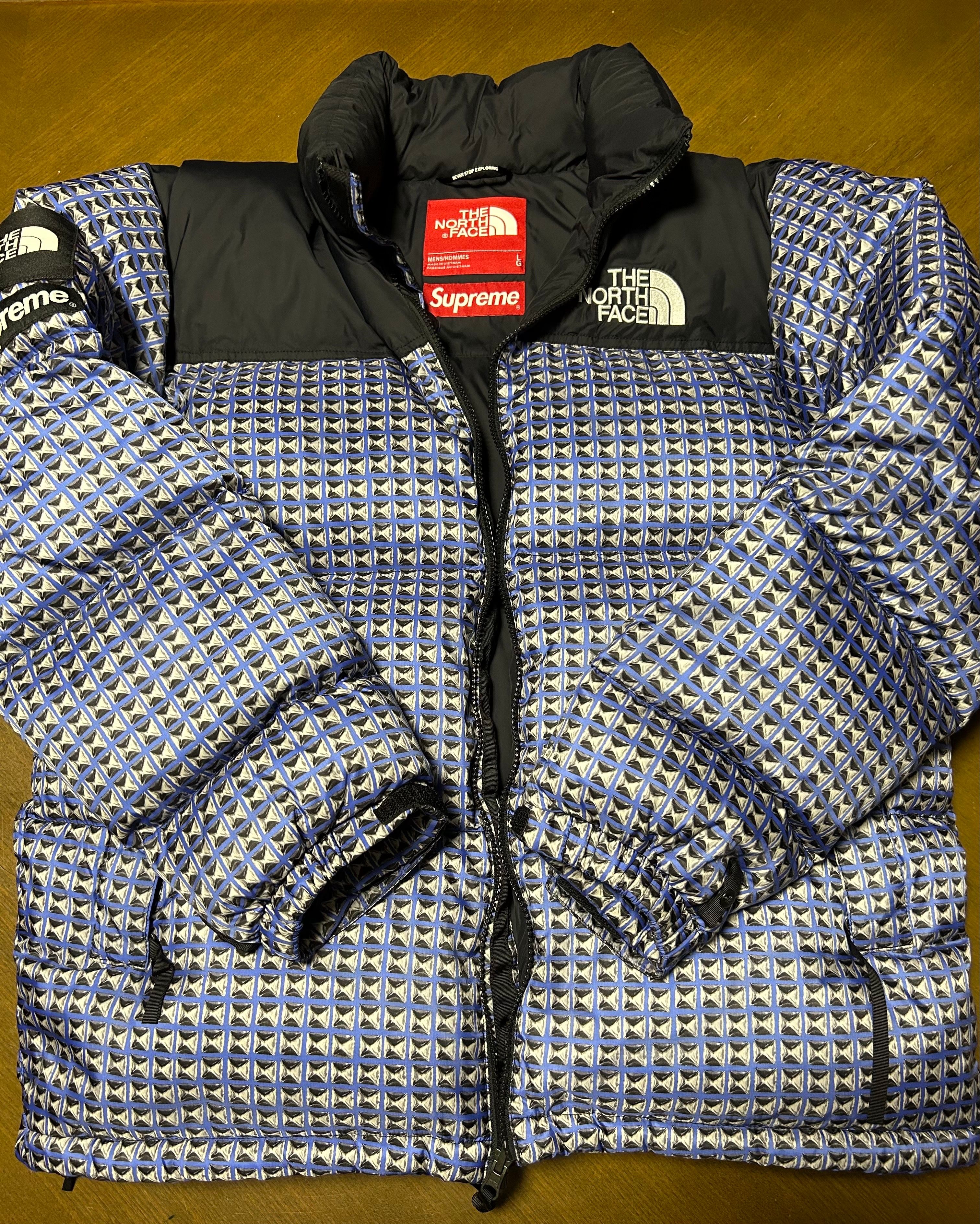 Supreme x The North Face Studded Nuptse Jacket "Royal"