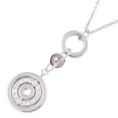 ブルガリ BVLGARI アストラーレ ネックレス ネックレス ジュエリー K18WG(ホワイトゴールド) レディース シルバー系 【中古】