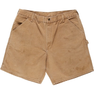 古着 80~90年代 カーハート Carhartt ダック地ペインターショーツ ショートパンツ USA製 メンズw37相当 ヴィンテージ/eaa620679