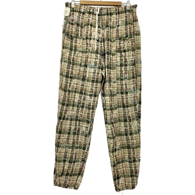 Army String Pant チェック イージー パンツ【1143017917349】