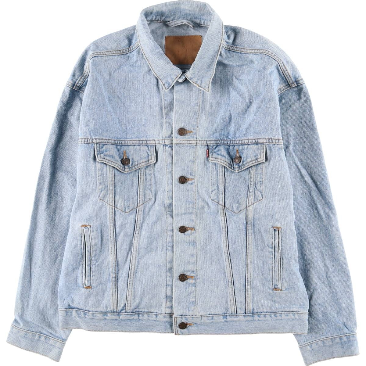 古着 リーバイス Levi's デニムジャケット Gジャン メンズXL相当/eaa603960