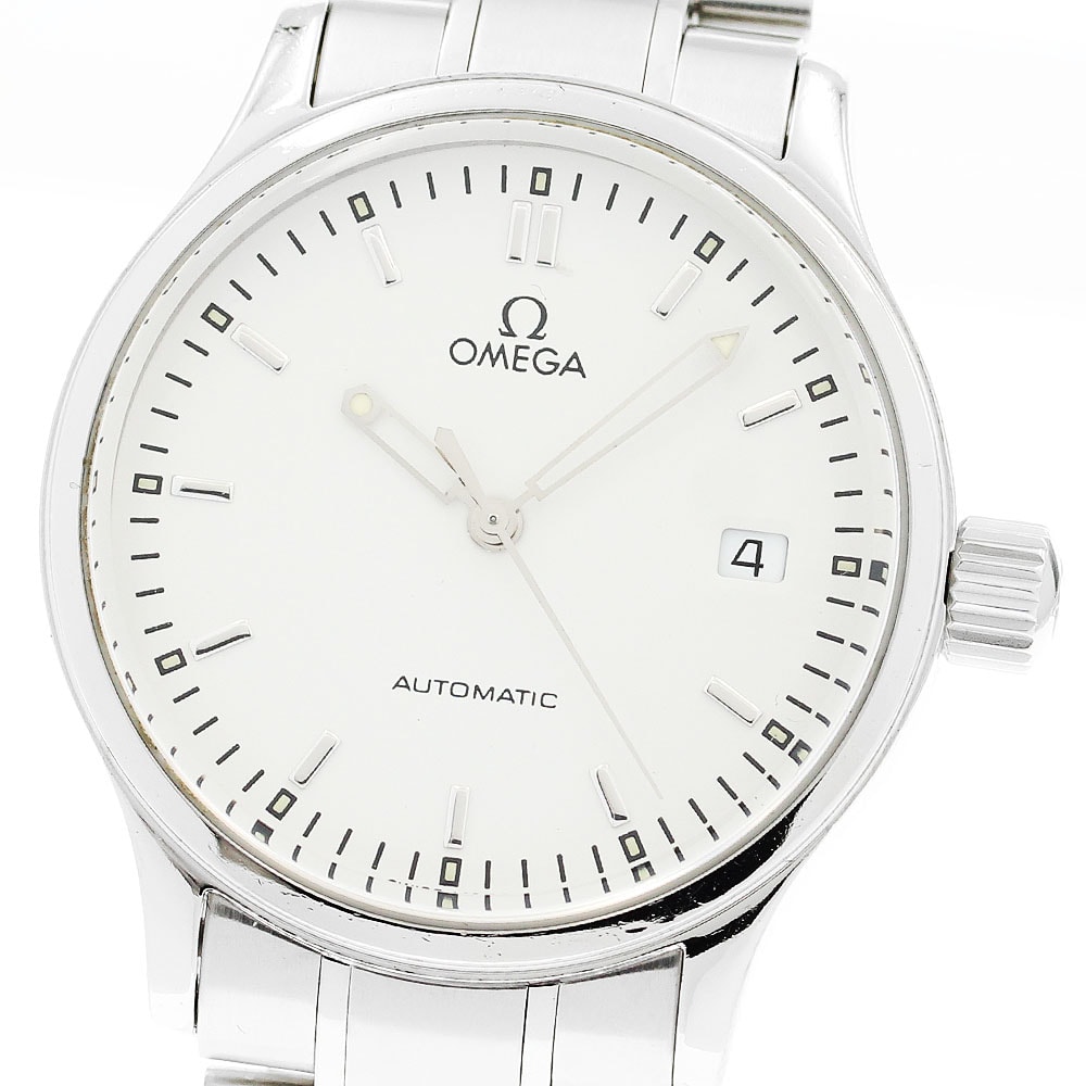 オメガ クラシック デイト 5203.20 自動巻き メンズ 【中古】