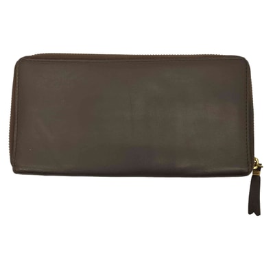 ロゴ型押し ラウンドファスナー ウォレット 長財布【1137110960340】