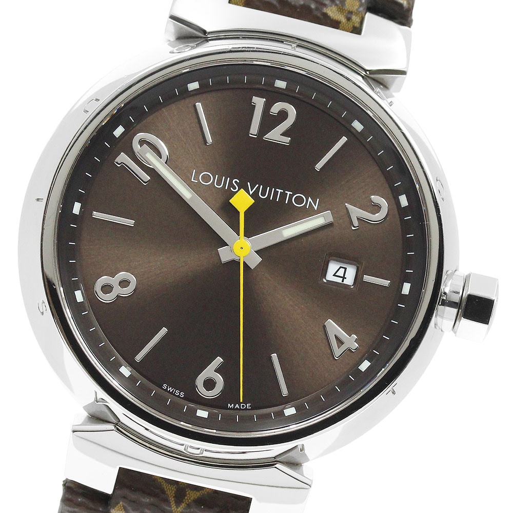 ☆良品  ルイ・ヴィトン タンブール デイト Q1111 メンズ 【中古】