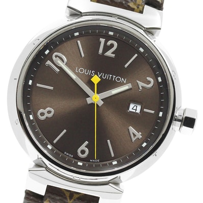 ☆良品 ルイ・ヴィトン タンブール デイト Q1111 メンズ 【中古】