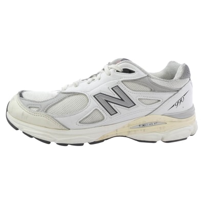 NEW BALANCE ニューバランス スニーカー M990AL3 990V3 Sea Salt Rain Cloud シーソルト レインクラウド スニーカー ホワイト系 27.5cm【中古】