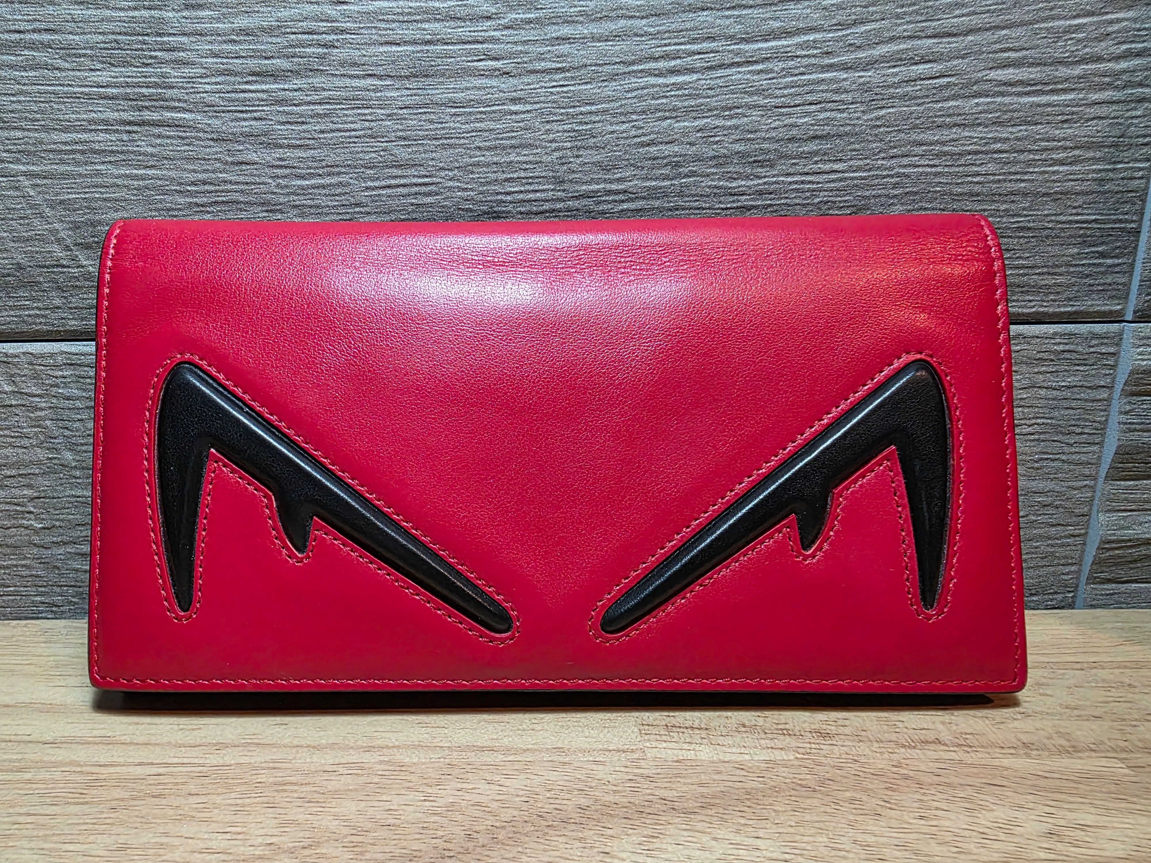 FENDI BAG BUGS バグズ モンスター コンチネンタル 長財布