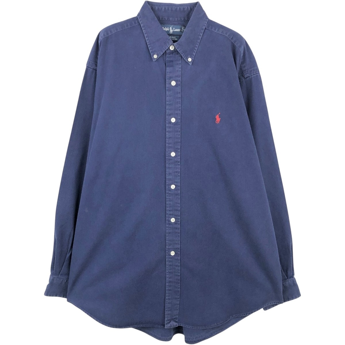 古着 ラルフローレン Ralph Lauren BLAKE 長袖 ボタンダウンシャツ メンズL相当/eaa664201