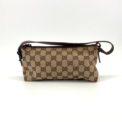 GUCCI(グッチ) GGキャンバス 103399 アクセサリーポーチ ブラウン
