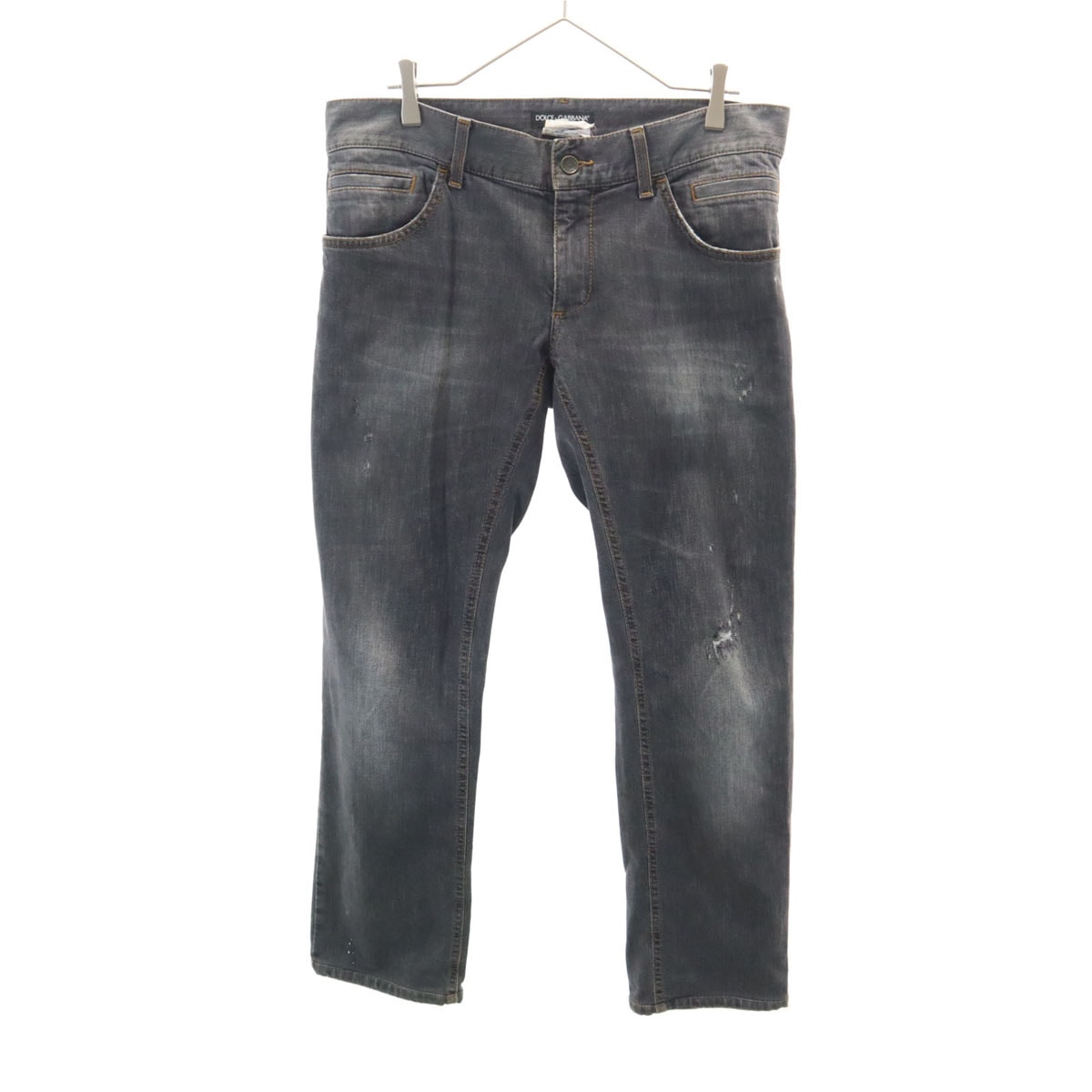 DOLCE&GABBANA ドルチェアンドガッバーナ イタリア製 14 デニムパンツ 48 ブラック ジーンズ