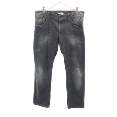 DOLCE&GABBANA ドルチェアンドガッバーナ イタリア製 14 デニムパンツ 48 ブラック ジーンズ