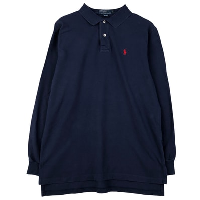 古着 ラルフローレン Ralph Lauren POLO by Ralph Lauren 長袖 ポロシャツ メンズL相当/eaa607819