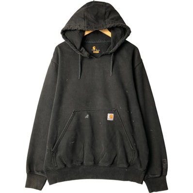 古着 カーハート Carhartt ORIGINAL FIT ペイント スウェットプルオーバーパーカー メンズXL相当/eaa545933