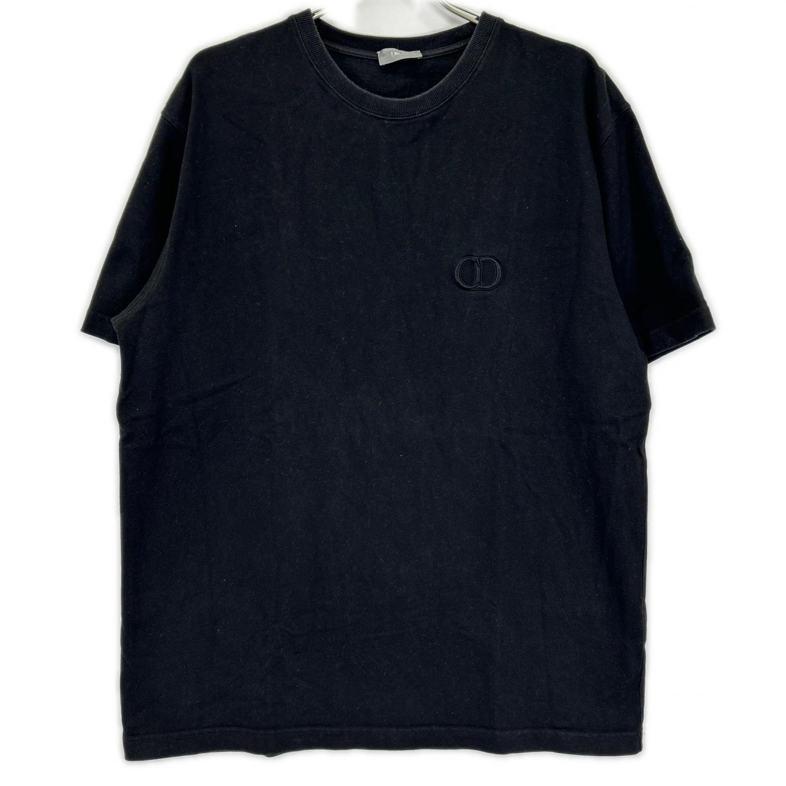 ディオール 943J605A0554 ブラック CD Icon Tシャツ XL