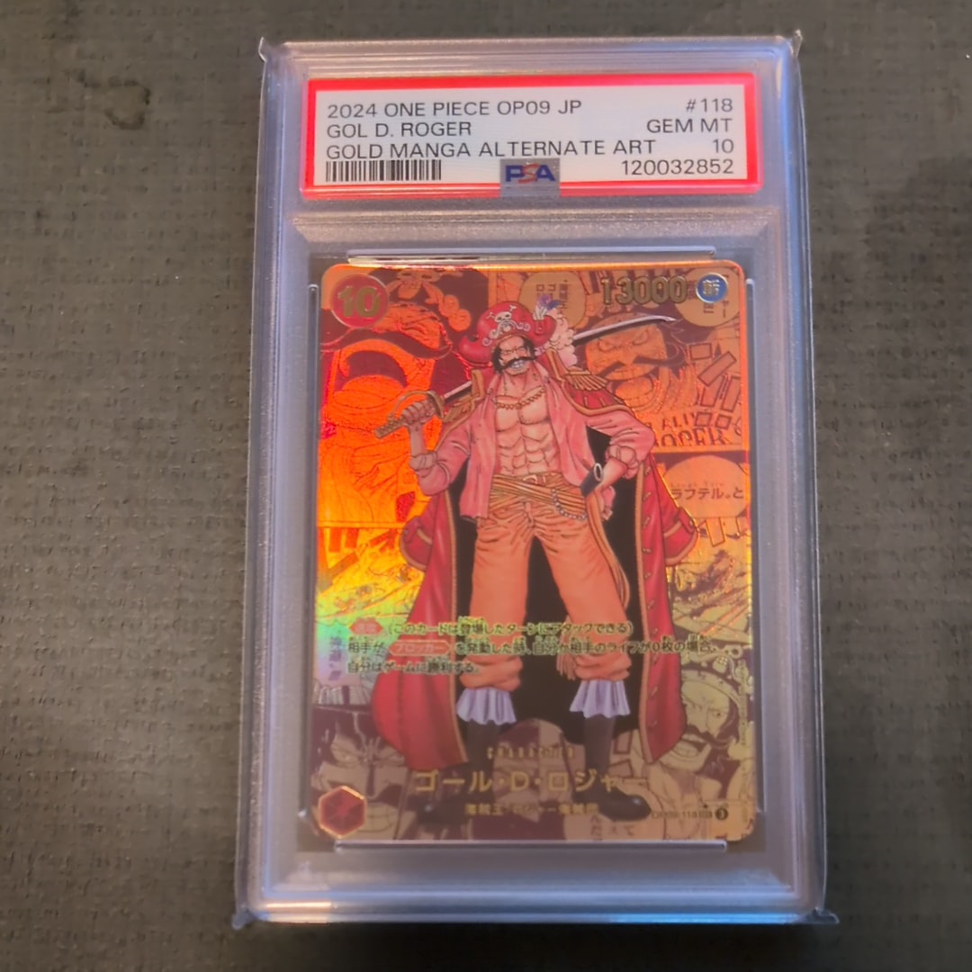 状態A】ゴール・D・ロジャー：手配書 SEC-SPC [OP09-118](ブースター