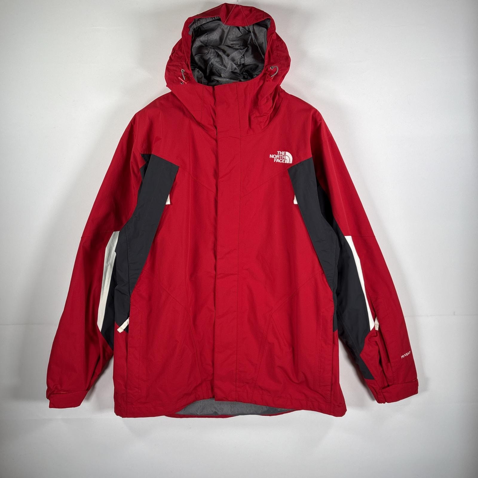 古着 ザ・ノースフェイス THE NORTH FACE マウンテンパーカー ハイベント ワンポイント刺繍ロゴ M レッド メンズ