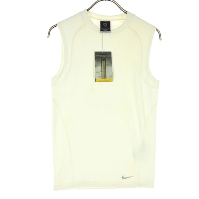 未使用 NIKE ナイキ スウッシュ ゴルフ ノースリーブ タンクトップ S ホワイト