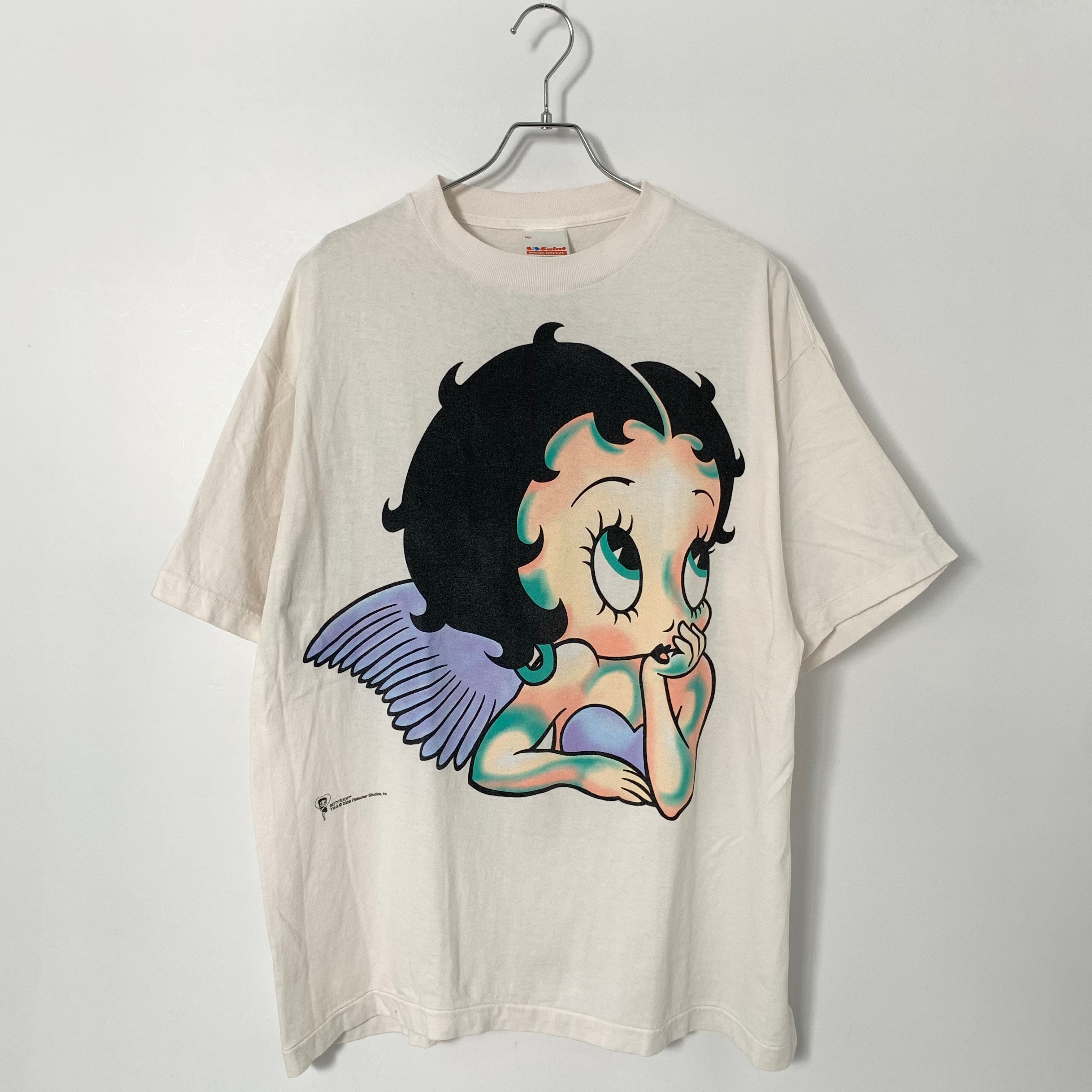SAINT Mxxxxxx x Betty Boop Bty SS T-Shirt/Angel "White"