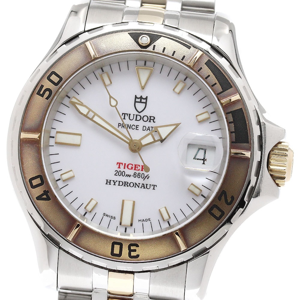 チュードル タイガー プリンスデイト ハイドロノート メンズ 【中古】