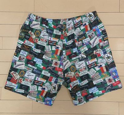 Supreme Labels Pique Short "Green"