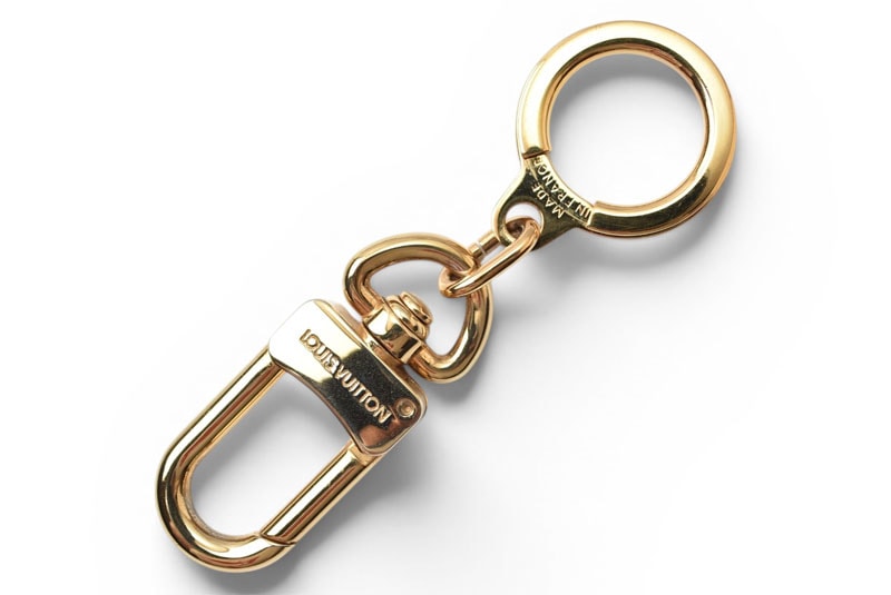 ルイヴィトン 美品 キーリング/キーホルダー/チャーム LOUIS VUITTON キーリング アノクレ M62694 ゴールド【中古】