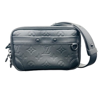 Louis Vuitton Alpha Wearable Wallet Monogram Shadow "Noir"