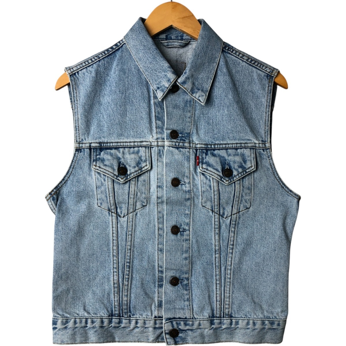 古着 リーバイス Levi's ユーロモデル デニムベスト メンズS相当/eaa559289