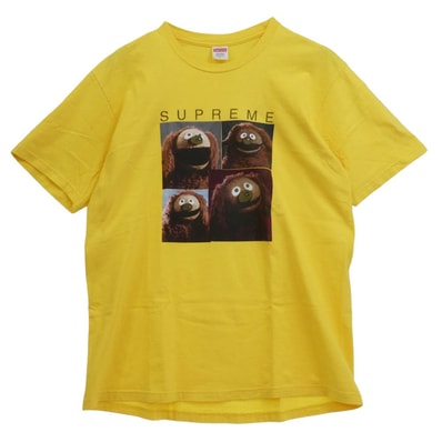 Supreme シュプリーム Tシャツ 24SS rowlf tee ロルフ プリント Tシャツ イエロー系 L【極上美品】【中古】