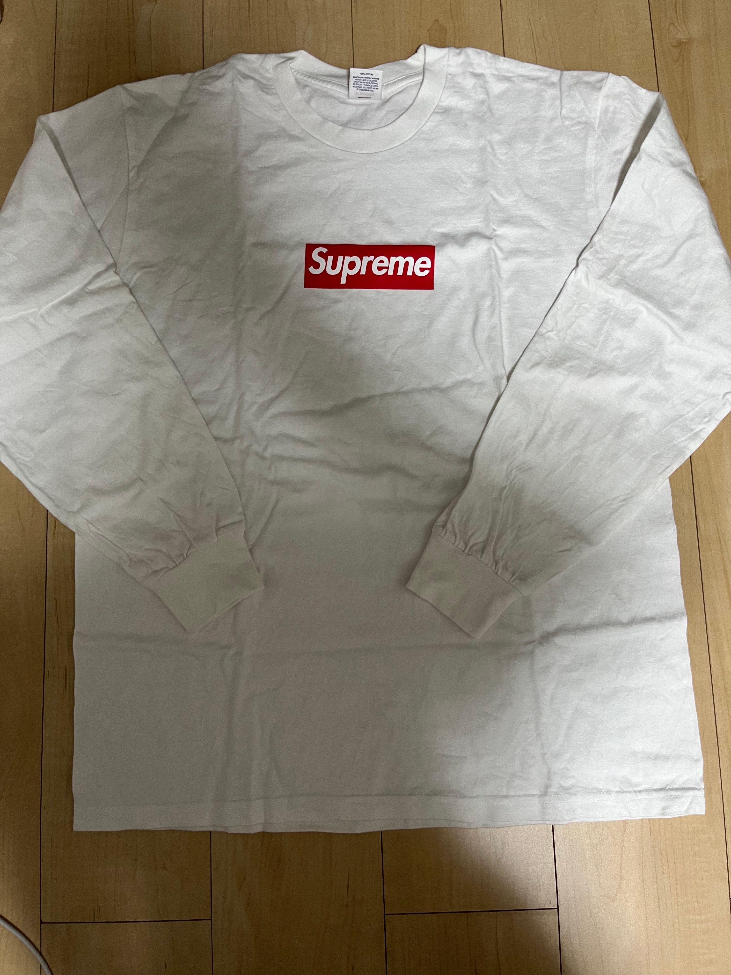 Supreme Box Logo L/S Tee "White"