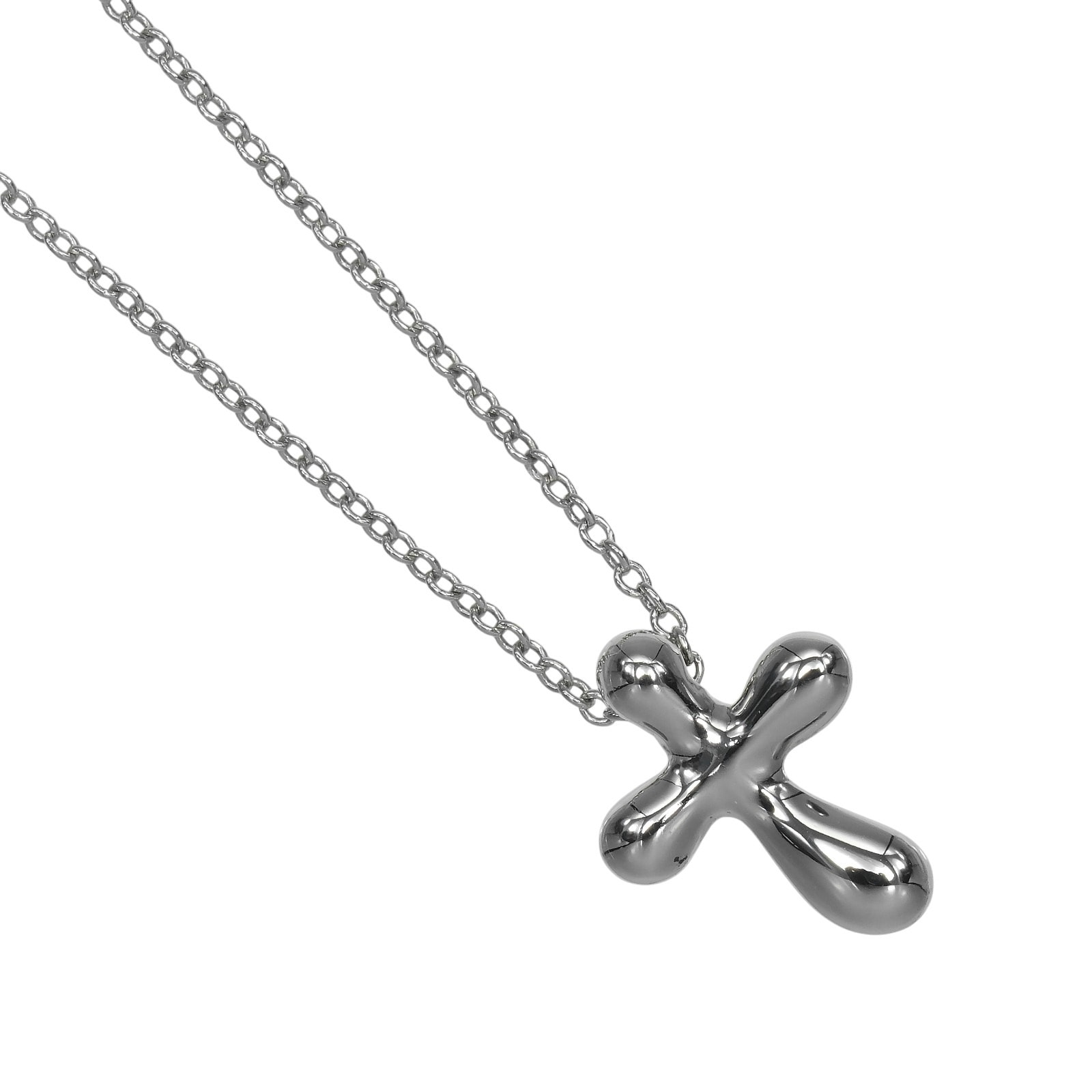 ティファニー スモールクロス レディースネックレス