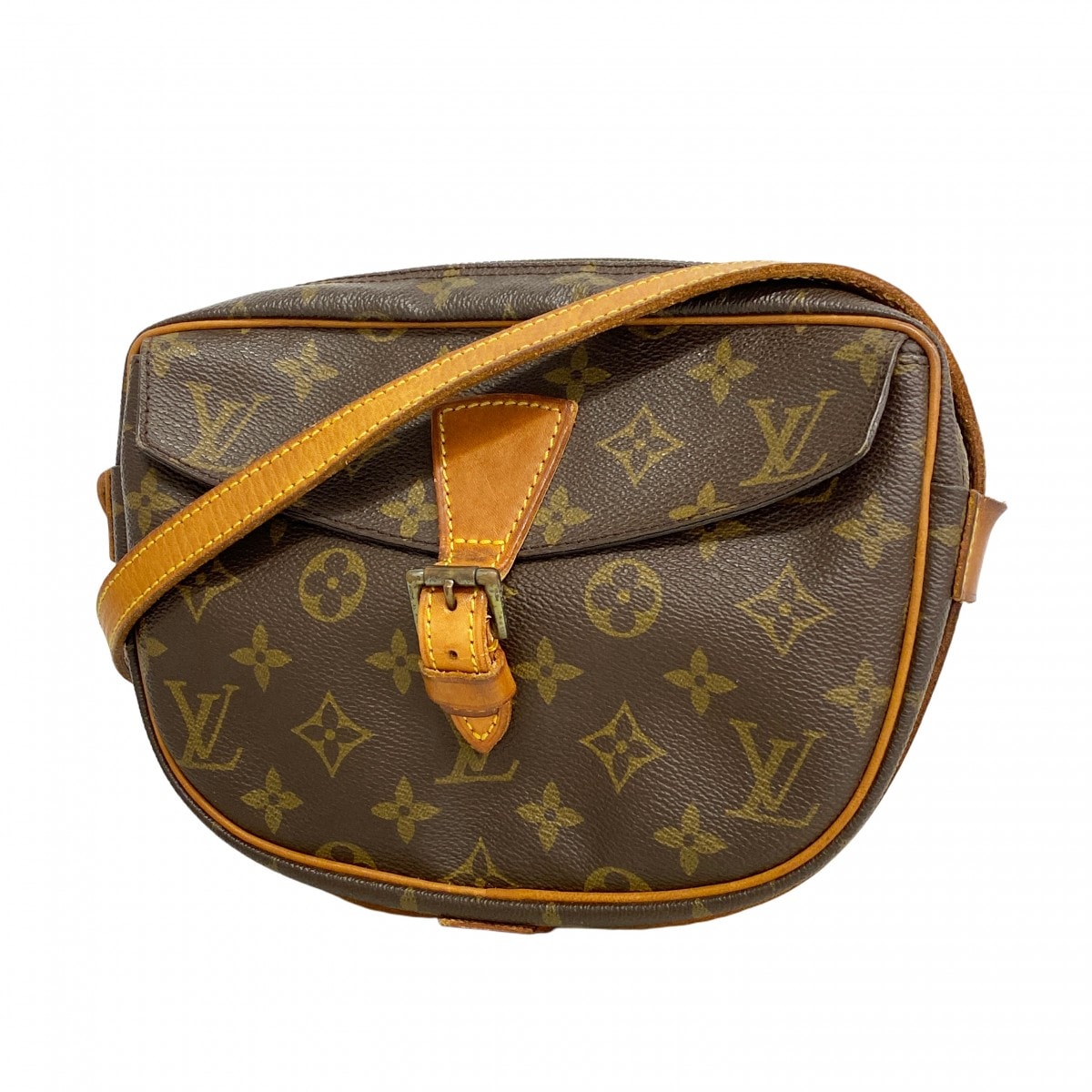 【6dd4872】ルイヴィトン ショルダーバッグ モノグラム ジュヌフィーユPM M51227 ブラウン【中古】レディース