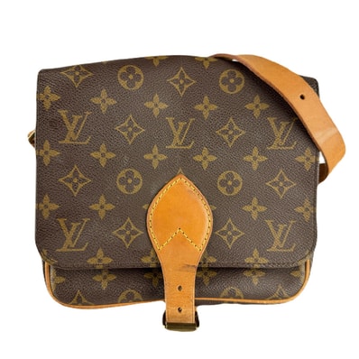 ルイ ヴィトン LOUIS VUITTON ショルダーバッグ モノグラム カルトシエールMM モノグラムキャンバス ブラウン レディース M51253【中古】 z8408