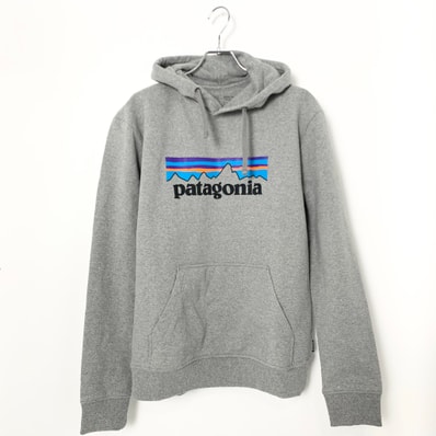 Patagonia P-6 Logo Uprisal Hoody Gray