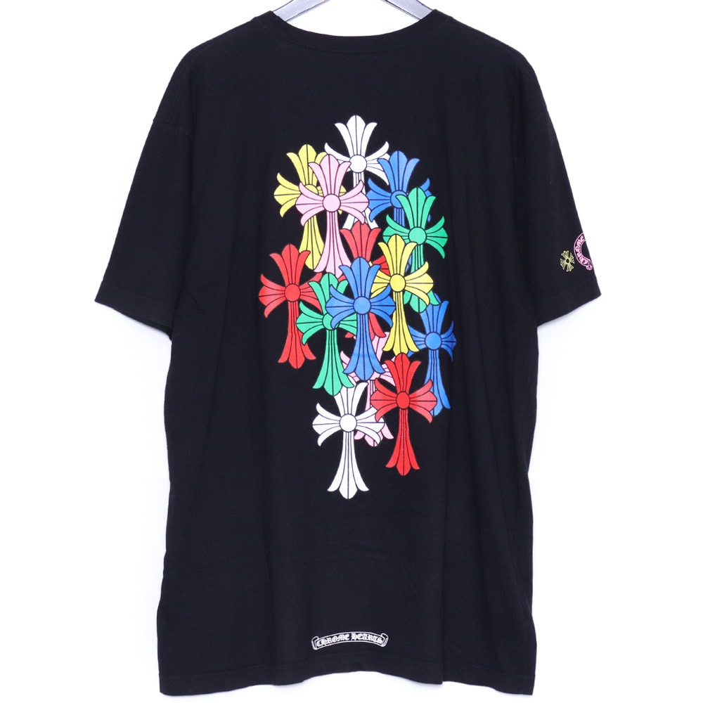 Chrome Hearts Multi Color Cemetery Cross T-Shirt "Black"