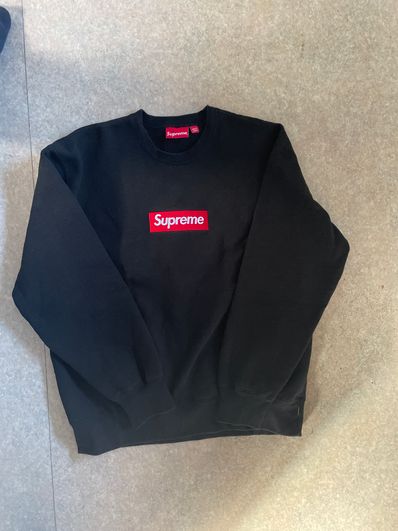 Supreme Box Logo Crewneck "Black" (22FW)